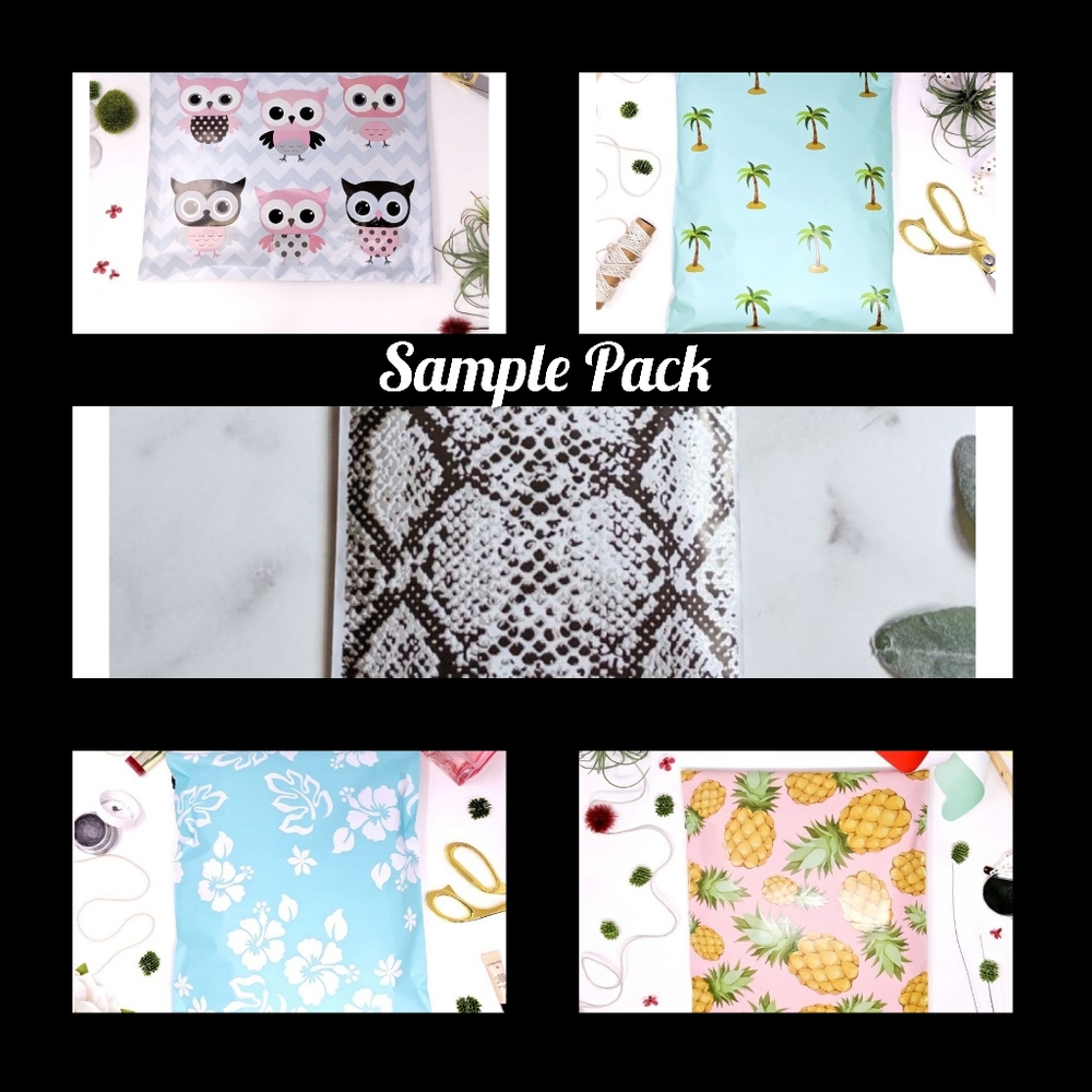 😎😎Sample Pack Poly Mailers 😎😎